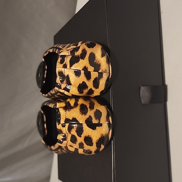 Tory Burch Brown and Black Leopard Flats - Picture 7 of 8